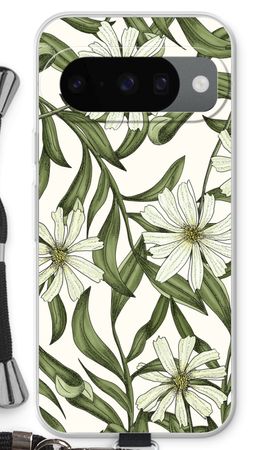White flower pattern