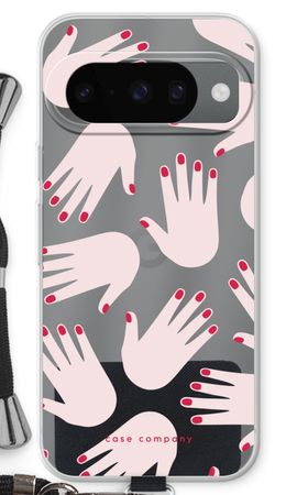 Hands pink
