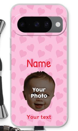 Personalized Face - Hearts N°2