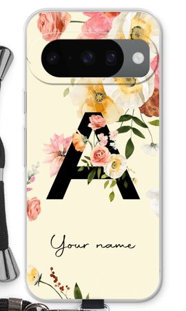 Flirty Flowers Monogram