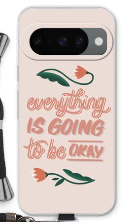 Optimistic flower girl