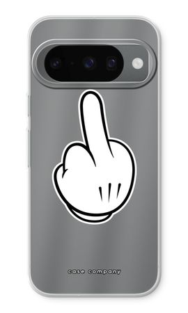 Middle finger white