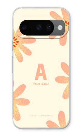 Peach Blossom Monogram