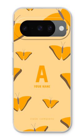 Amber Butterflies Monogram