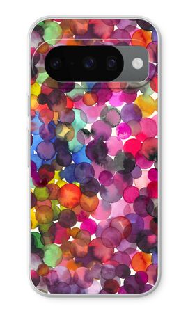 Overlapped Watercolor Dots