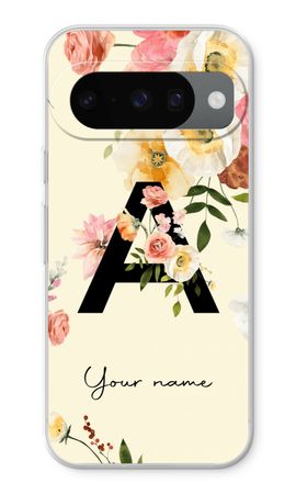 Flirty Flowers Monogram