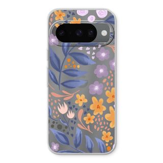 Flowers with blue leaves