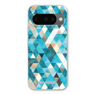 Coloured triangles blue