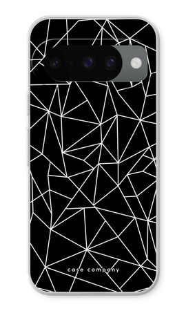 Geometric lines white