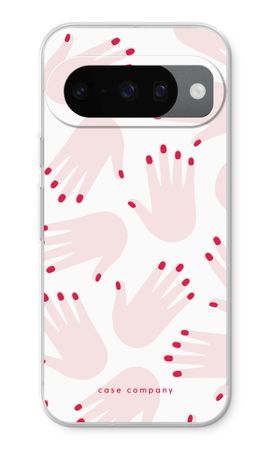 Hands pink