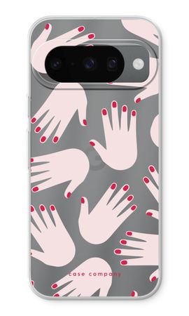 Hands pink