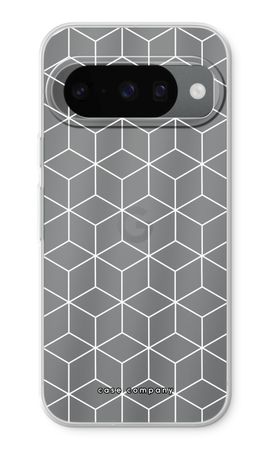 Cubes black and white