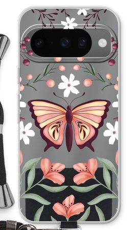 Butterfly in a floral world