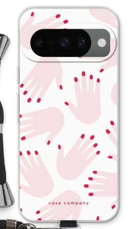 Hands pink