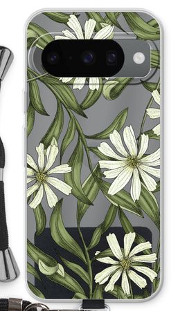 White flower pattern