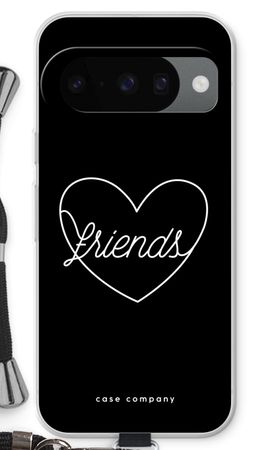 Friends heart black