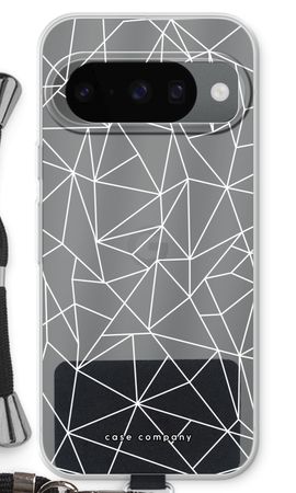 Geometric lines white