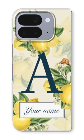 Monogram Lemons, Oranges of Peaches