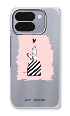 Black and white cactus