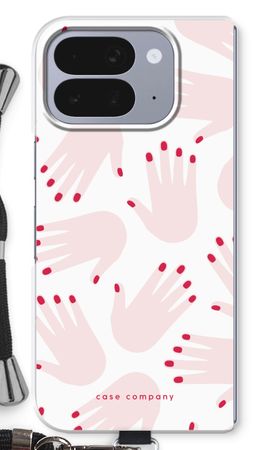 Hands pink