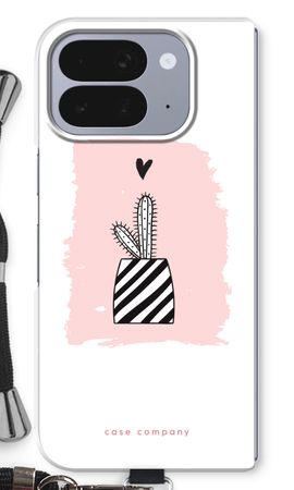 Black and white cactus