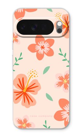 Tropical Pink Flowers