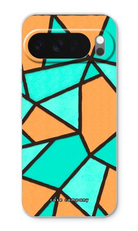 Stained glass - Orange