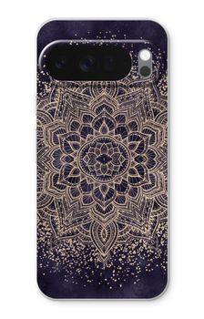 Goldenes Boho-Mandala