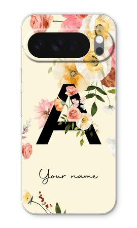 Flirty Flowers Monogram