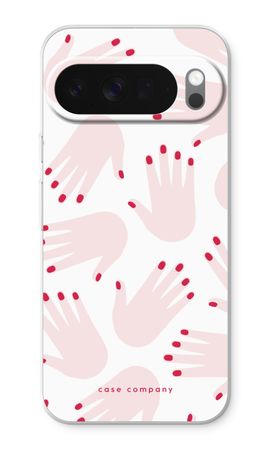 Hands pink