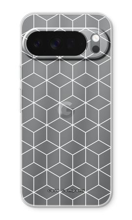 Cubes black and white