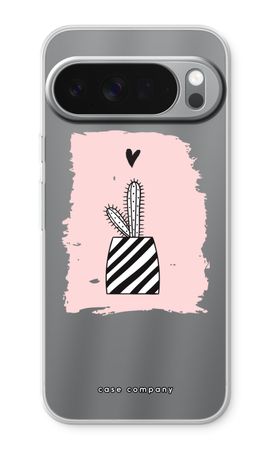 Zwart-wit cactus