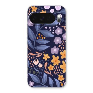 Flowers with blue leaves