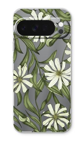 White flower pattern