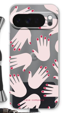Hands pink