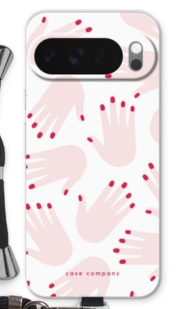 Hands pink