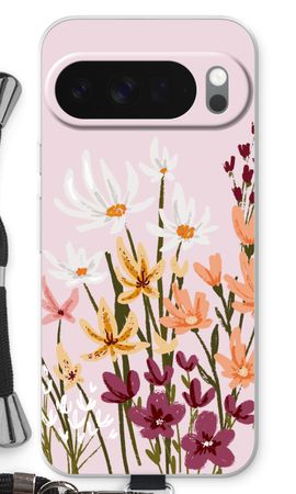 Painted wildflowers
