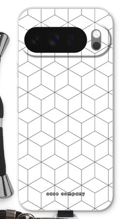 Cubes black and white