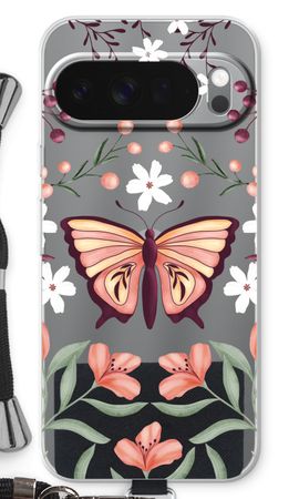 Butterfly in a floral world