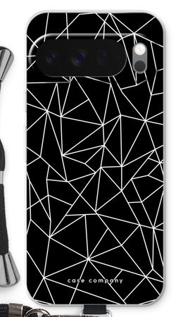 Geometric lines white