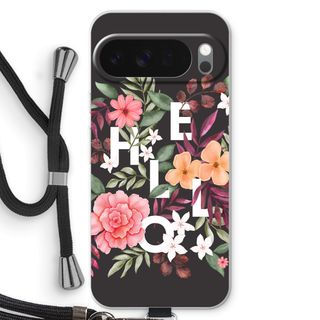 Hello in flowers