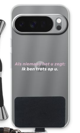 Ik ben trots op u