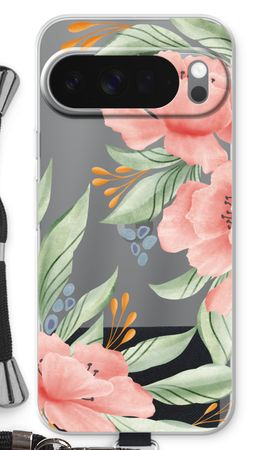 Zachtroze bloemen