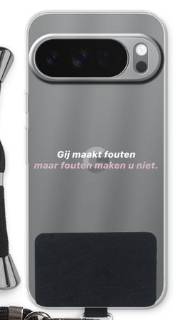 Fouten maken u niet