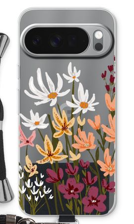 Painted wildflowers