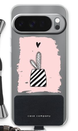 Black and white cactus