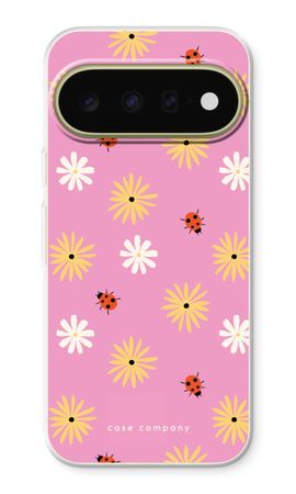 Petals And Ladybugs