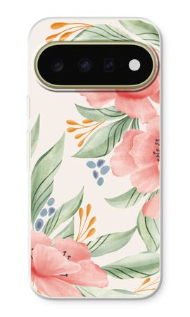 Fleurs roses douces