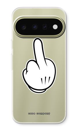 Middle finger white