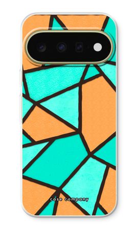 Stained glass - Orange